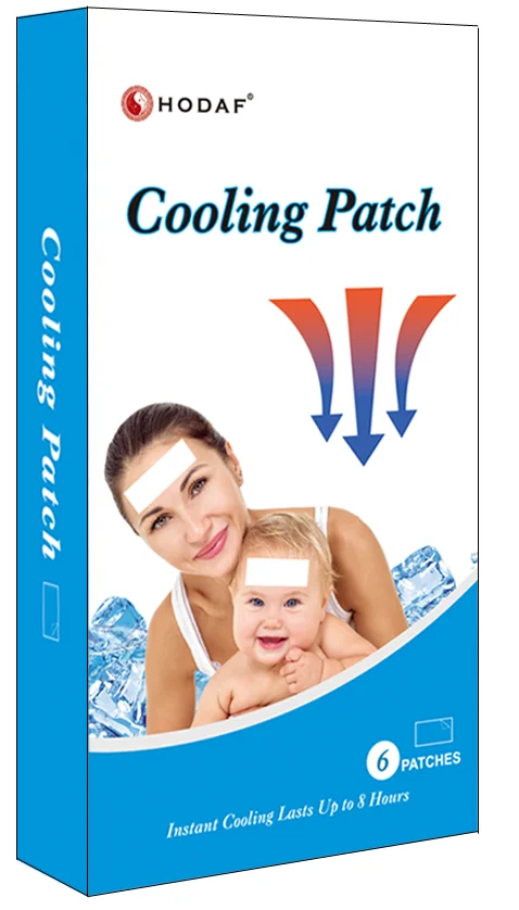 Custom colorful cool pad fever patch cooling gel patch for kids  Headache Cooling Patch