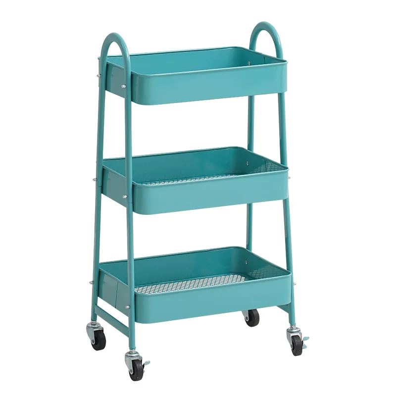 3 Tier Popular Hot sale Raskog Rolling Storage Cart Hand Push Utility Cart