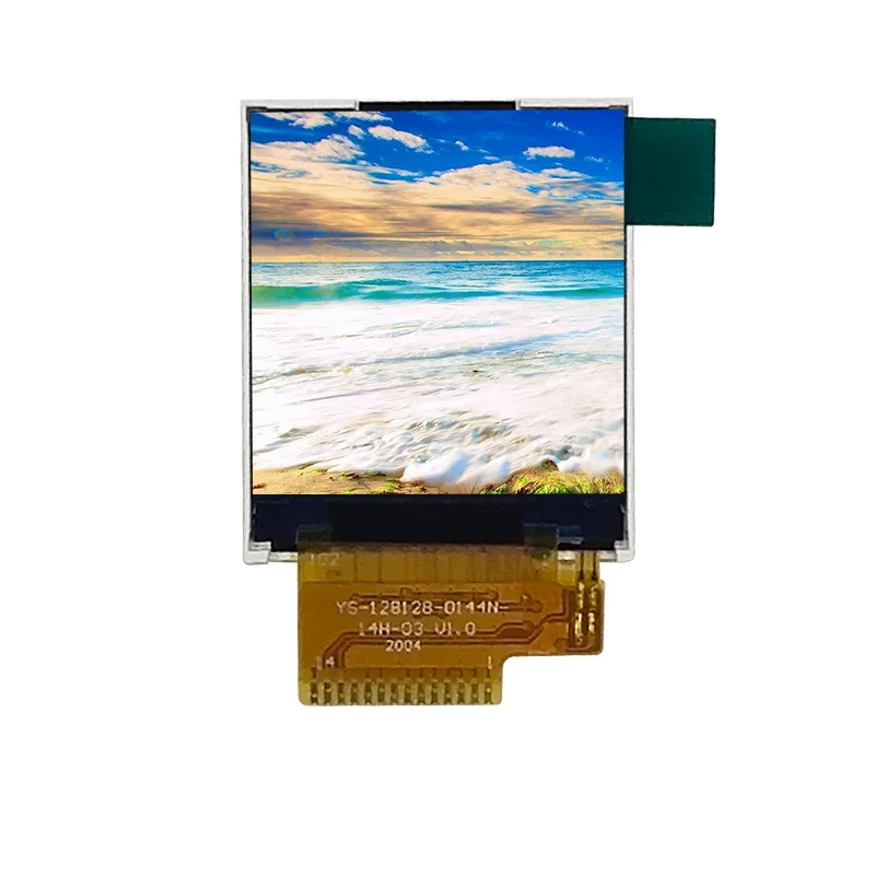 Custom 1.44' LCD Modules 128x128 Resolution Small Size 1.44 Inch TFT LCD Screen Modules