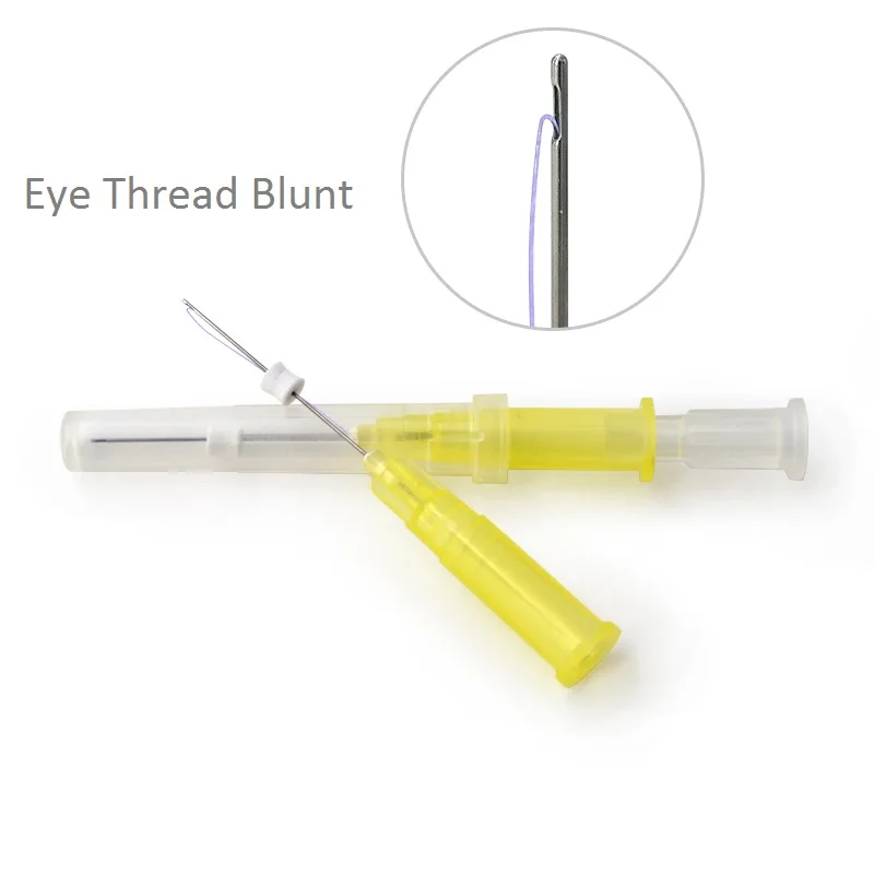 Most Popular Facial Aesthetic Pdo Eye Lifting 30G 25mm  W Blunt Cannula Eye Pdo threads