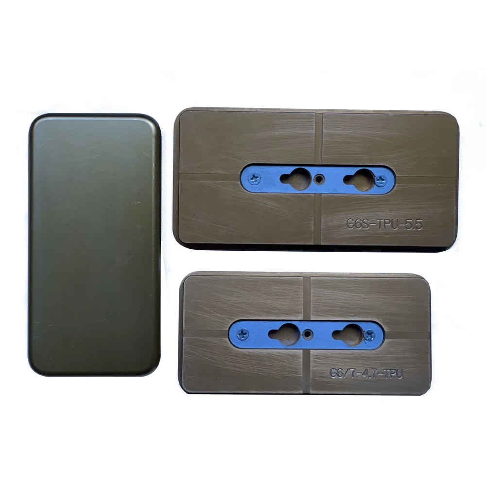 3D 2in1 Phone Case Printing Mold Sublimation Metal Jig Tools For Iphone 11 Series