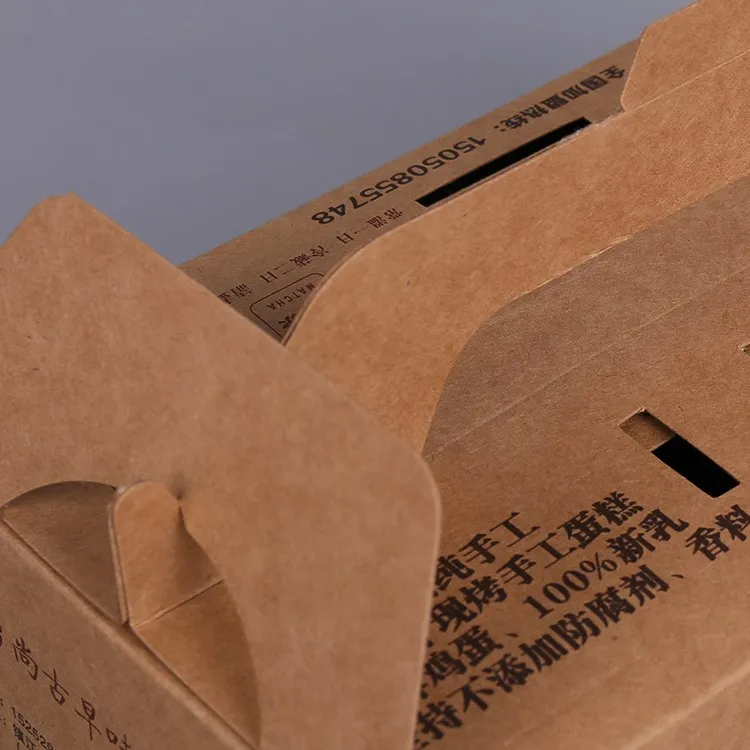 Custom sushi take away box with handle  delivery boxes