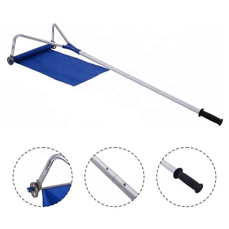 21Feet Roof Rake Snow Removal Tool for Roof Snow Removal Prevents Damage With Adjustable Telescoping Handle