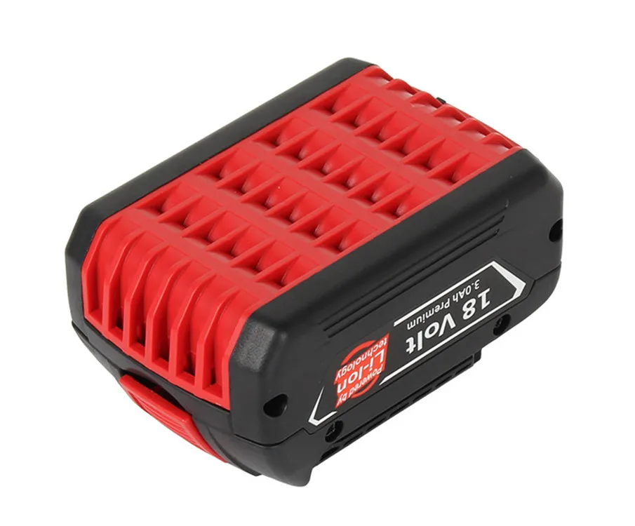 replacement 3000mah li-ion battery for power craft cordless drill 18v 2607336236 BAT609 BAT618G