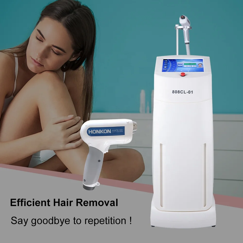 HONKON Painless Hair Removal 808nm Diode Laser Hair Removal Machine
