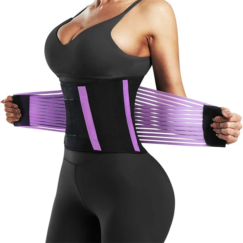 Waist Trainer Belt Elastic Slimming Body Shaper Fitness Belt Sport Girdle Workout Shapewear For Women