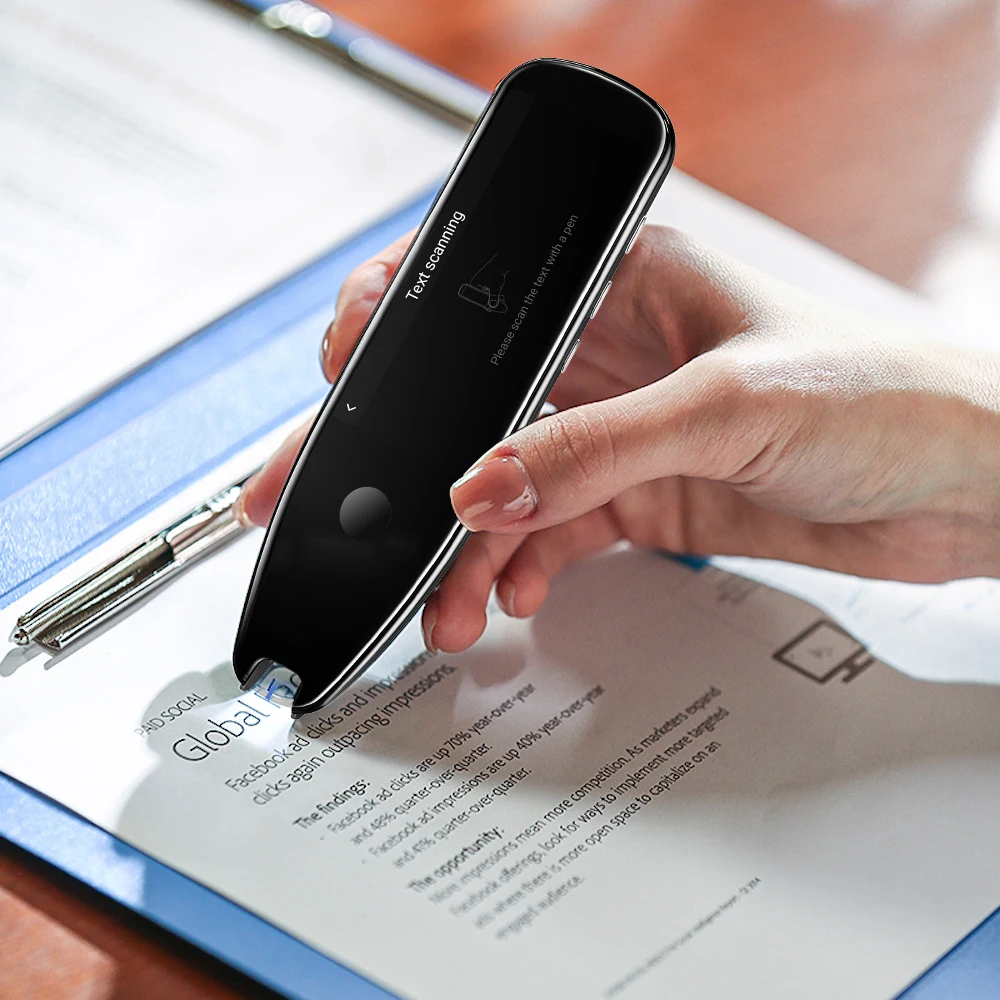 Languages Scan AI Scanner Translator Accurate Pen Mobile Portable Translator With 112 Language Learning Translator Device