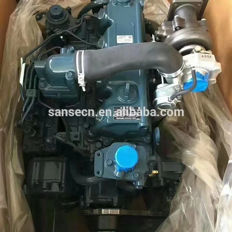 High Performance 6d102 diesel Engine Assy V3800 Complete Pc200-7 Saa6d102e-2 Engine for Excavator Sanse Machinery