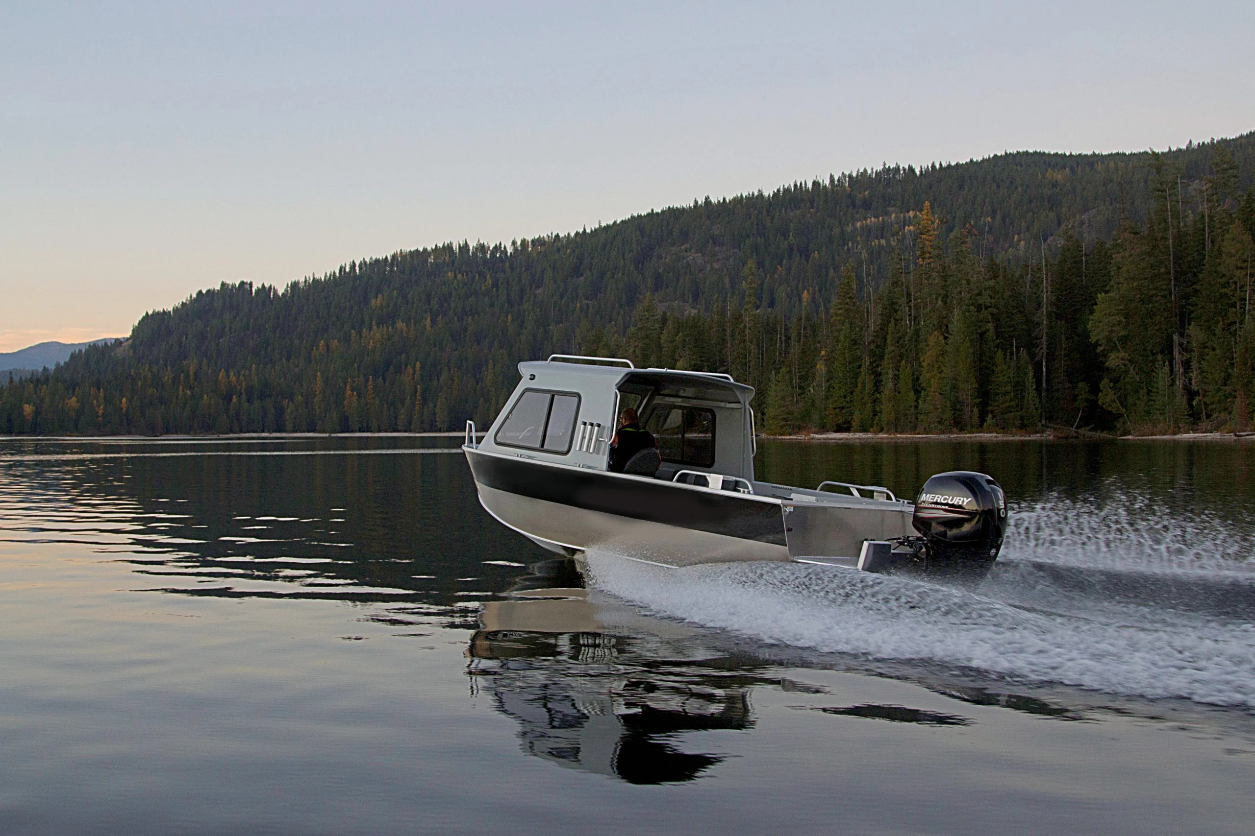 18ft Aluminum cabin fishing  jet boat aluminum boat prices welded