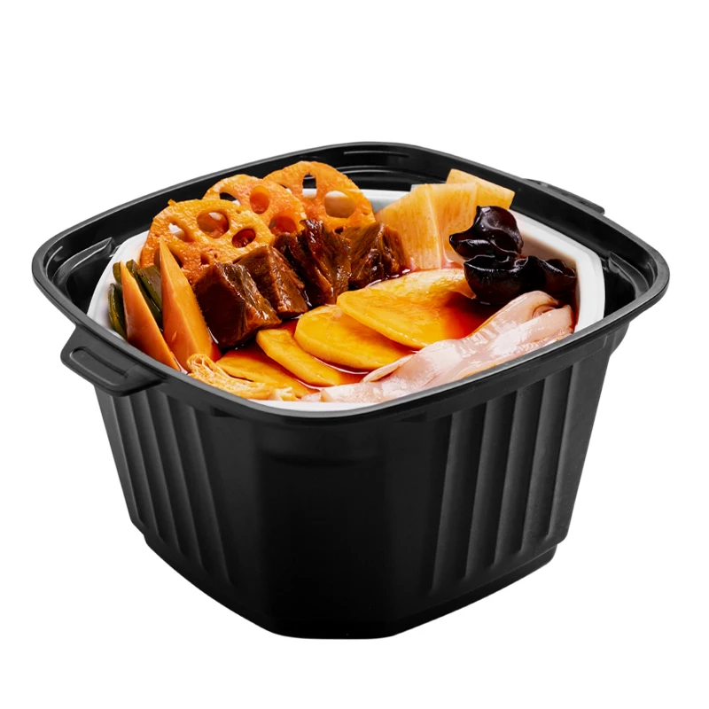 Laweike Wholesale Easy Cooking Self Heating 390g Spicy beef Instant Hot Pot