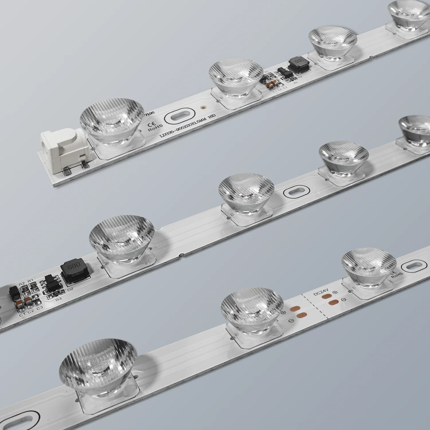 1/6 SMD3030 27W 12V high power edgelit Bar LED Lights strip side light strips for Fabric Light Box Lamp Body Material