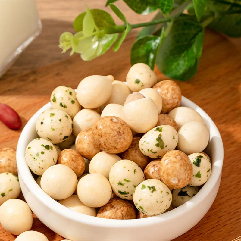 500g 6 mixed wine and vegetables fried colorful fish skin peanuts nut kernel snacks