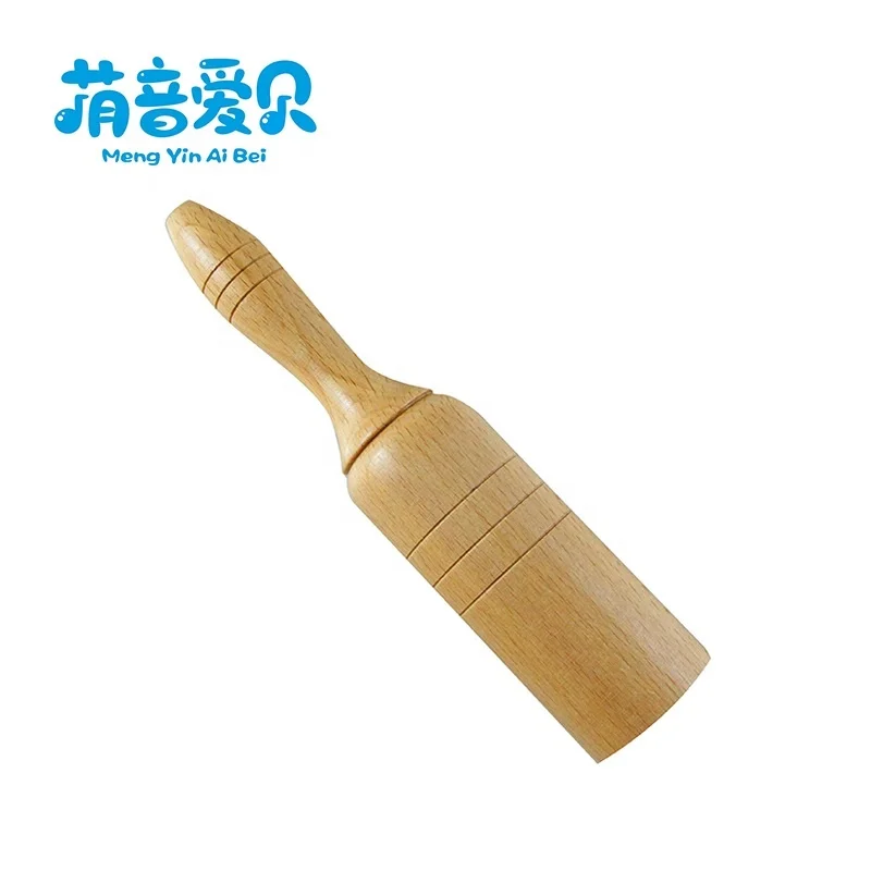 Musical Instruments Wood agogo Orff Instrument wood tone block