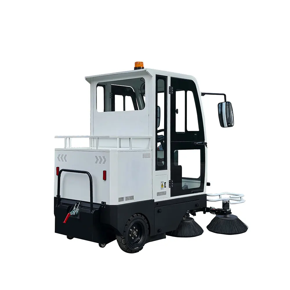 Compact Street Sweeper City Cleaning Vehicle Industrial Sidewalk Sweeper Electric Road Sweeper