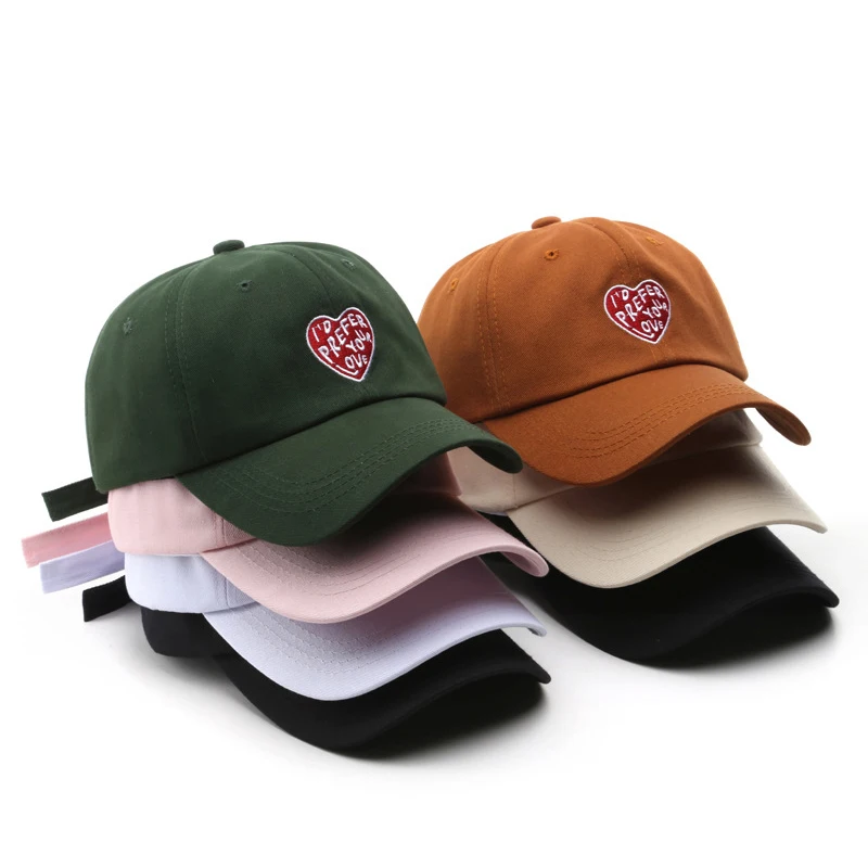 Factory wholesale 6 panel baseball cap, fashion cotton sports caps, embroidered Custom metal buckle back dad hats