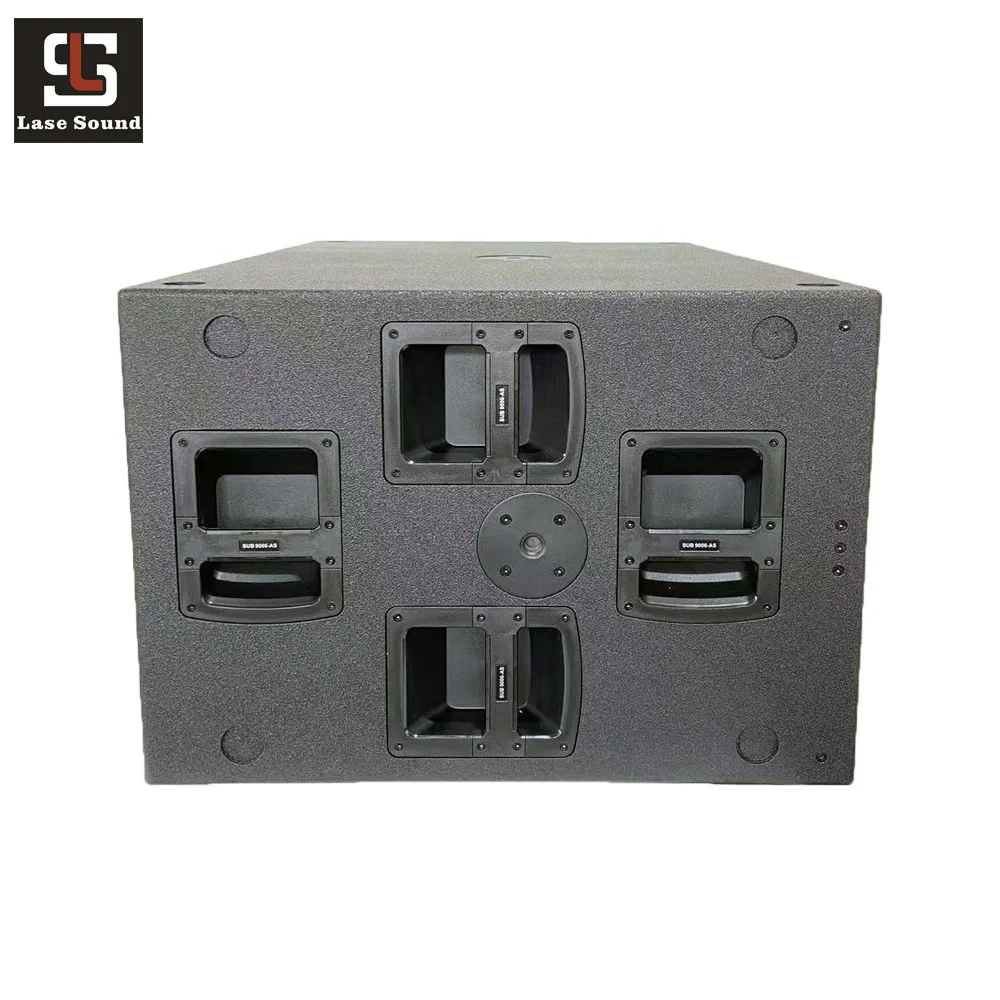 Dual 18 inch Subwoofer speaker RCF 9006-AS 1600w power sound system