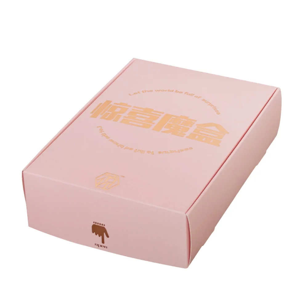 Get $1000 custom pink corrugated paper box
