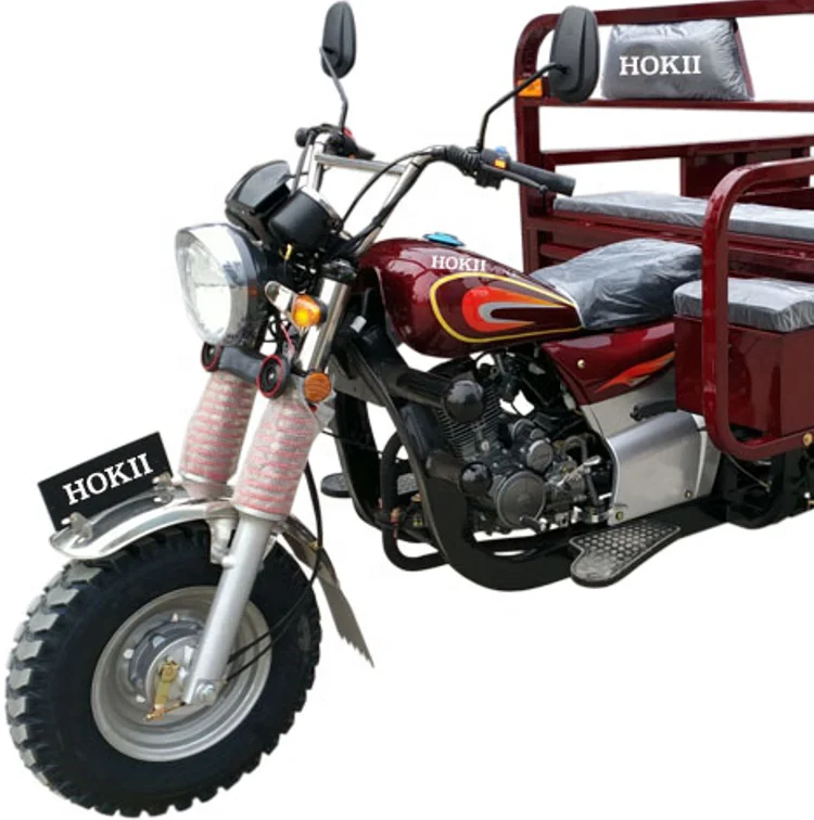 150cc Cargo Tricycle Gasoline TrimotoTricycle Delivery Tricycle With Cabin