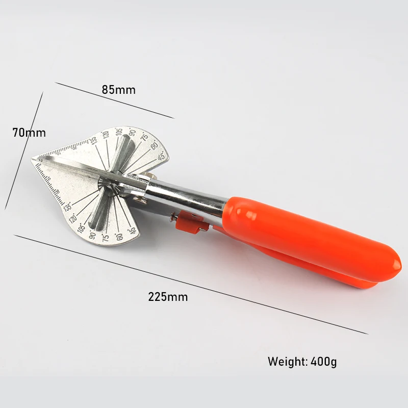 SK5 Blade Woodworking Alloy Scissors PVC PE PPR Plastic Pipe Cutting Trim Cutter Multi-purpose Angle Miter Shears