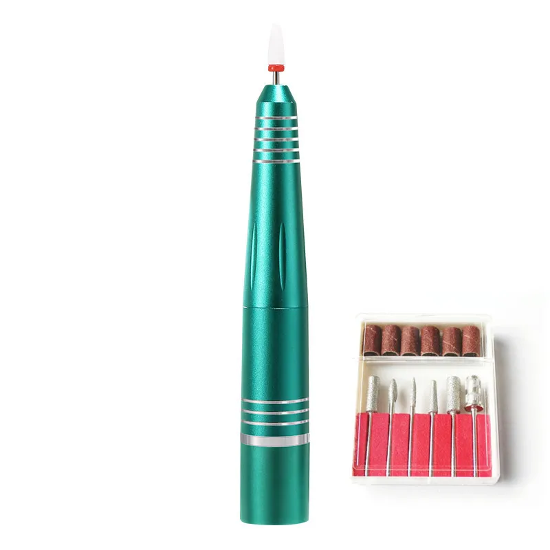 New Design Type C Electric Nail Drill Machine Pedicure Manicure Drill Set Mill Cutter Set Nail File 30000RPM Polishing Equipment