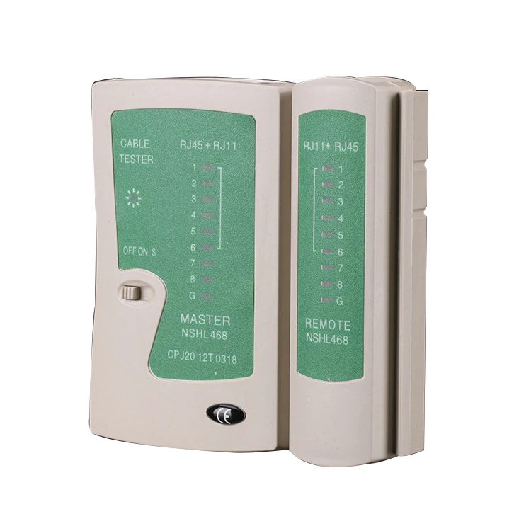 RJ45 and RJ11 multi functional network cable tester internet speed test cable telephone testers