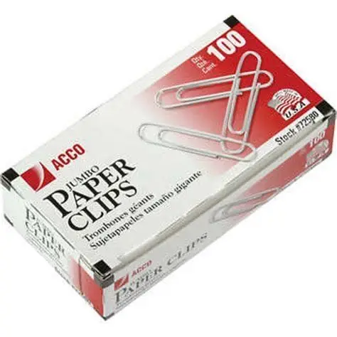 Paper Clips Jumbo Stainless Steel Paper Clip Suitable for office