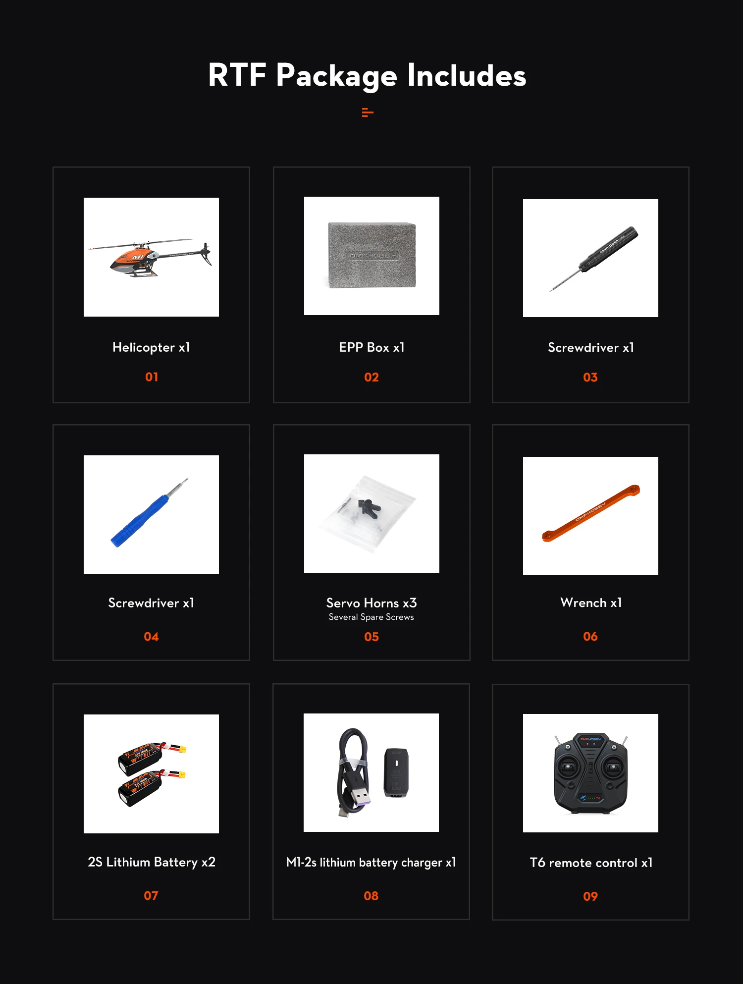 Omphobby M1 радиоуправляемые вертолеты Двойной бесщеточные двигатели 6 канала мини RC вертолет с прямым приводом 3D вертолетов-RTF для 14 +