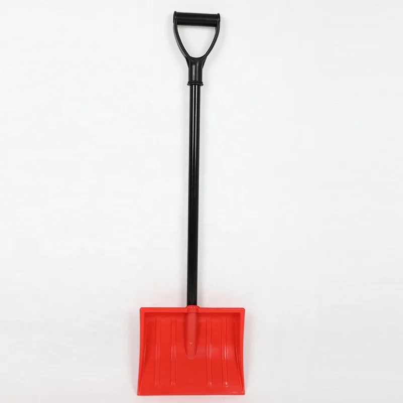 15 Inch Black Snow Shovel Garden Leaf Clear Snow Sand Mud Removal Scooper Tool for Winter Driveway Car