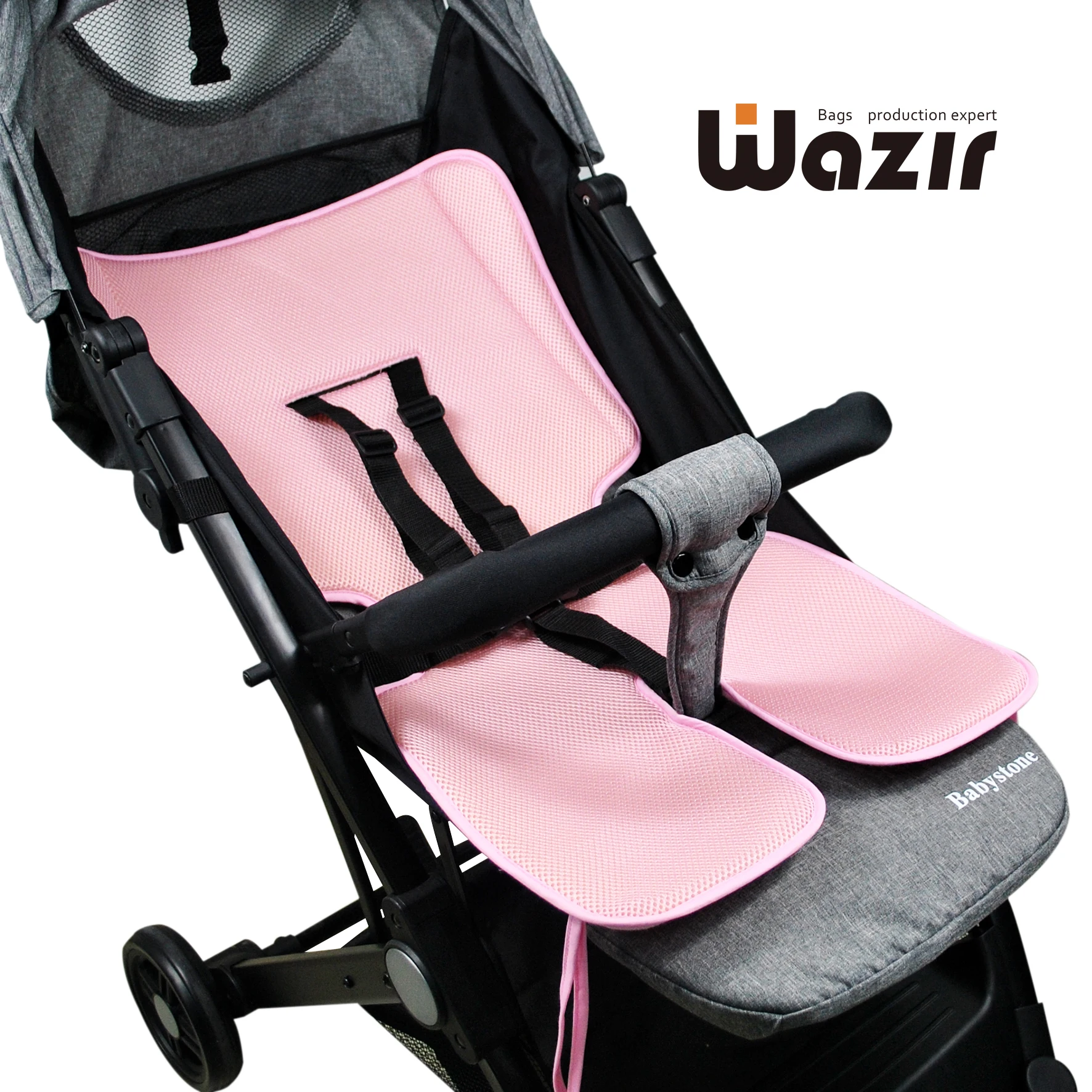 
Washable Light weight Infant Baby carseat stroller padding insert pad 