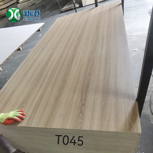 Melamine Board for Funiture and Cabinet White Color Wood Grain Marble Plywood Mdf