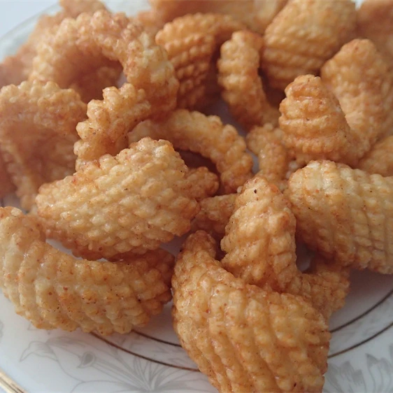  Китайские закуски чипсы морепродукты мятая пища пряные Хрустящие рисовый