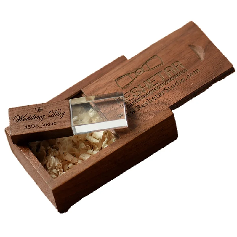 Корабль usb флэш-накопитель USB 2,0 деревянный с украшением в виде кристаллов USB 4GB/8GB/16GB/32GB/64GB 128GB жесткий диск запоминающее устройство для u-диска Бесплатная логотип творческие подарки