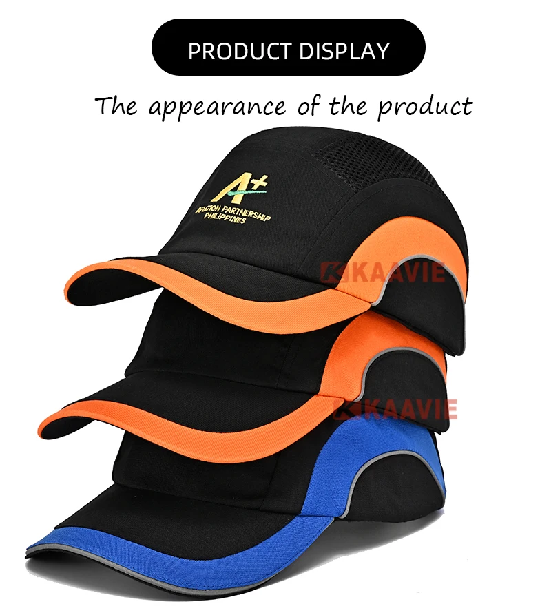 CE Safety Caps EN 812 Bump Cap Insert for Baseball Caps
