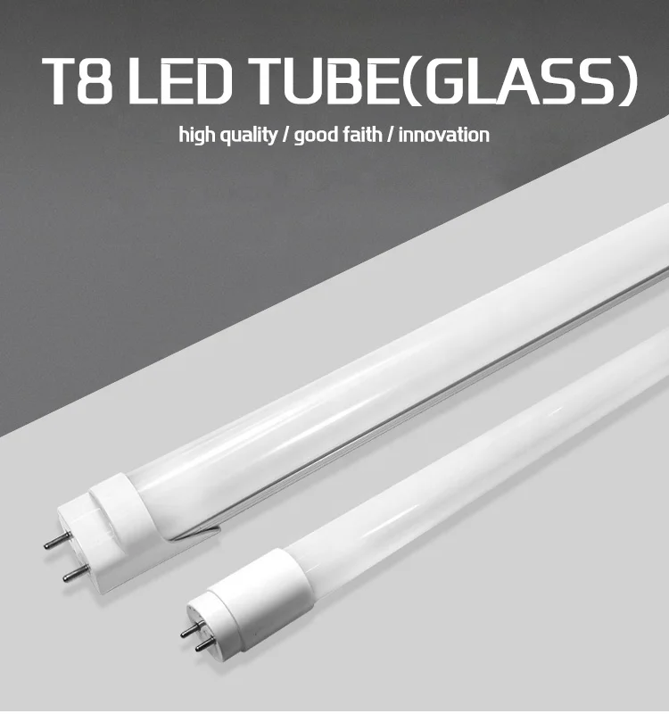 CE RoHS g13 8 18 watt white pc cover aluminum plastic cylinder integrated lamp t8 tube led fluorescent lights