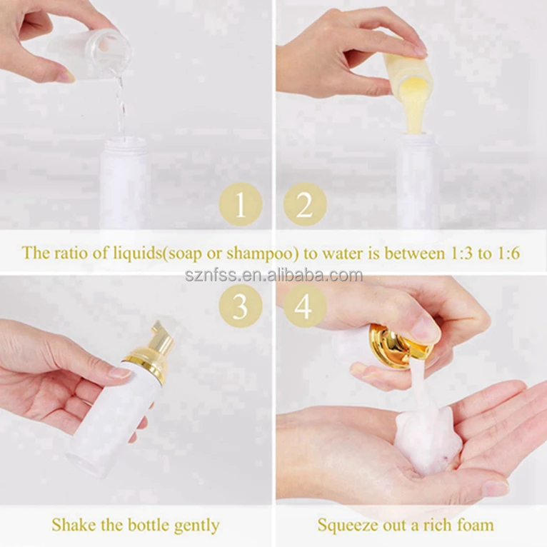 60Ml Matt Nigeria Frosted Cosmetic 10 Ml Low Moq 500G Black Matte 250Ml Square Plastic 500Ml Bottles With Gold Foam Pump Bottle