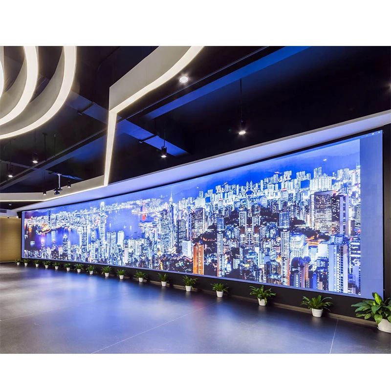 P0.7 P0.9 P1.25 P1.5 COB 600X337.5mm LED Video Wall Pantalla Indoor Micro LED Display Screen