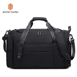 ARCTIC HUNTER Custom  Men Gym Fitness Bag Waterproof Shoes Compartment Travel Bags Sports Duffel Bag