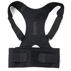 hot selling body posture corrector Adjustable back support brace belt stretcher straightener magnetic body posture corrector