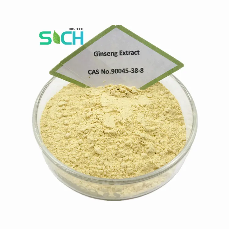 Natural Red Ginseng Powder Korean Ginseng Root Extract 5%-80% Ginsenosides Ginseng Extract Powder
