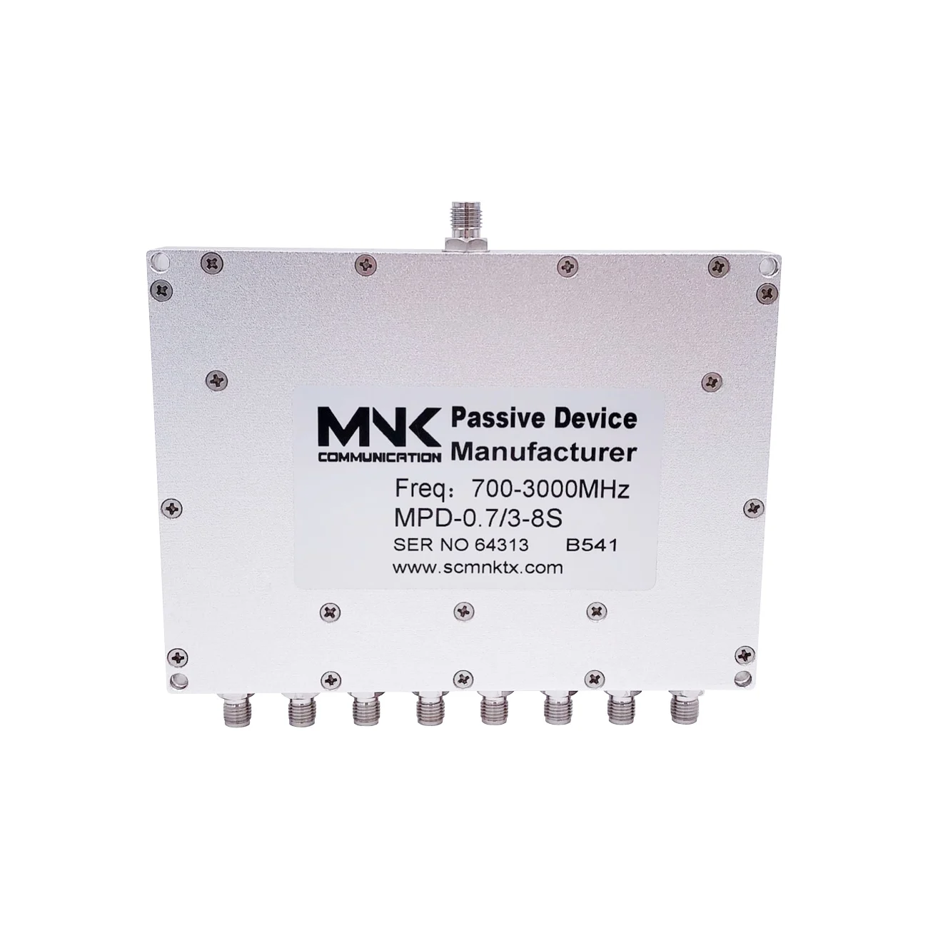 SMA-F 700-3000MHz 8 Way power divider microstrip 0.7-3G 8-Way power Splitter distributor combiner