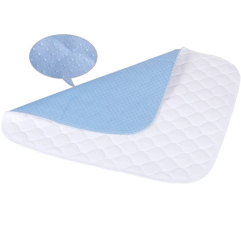 2021 New Adult 4 Layer Waterproof Washable Non-Slip Absorber Mat Elderly Single Bed Urine Pad