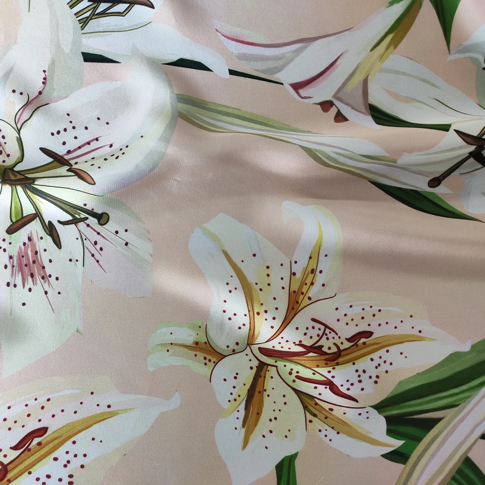 
Mulberry Plain Silk Fabric 100% Pure For Pillowcases Bedding Garment 