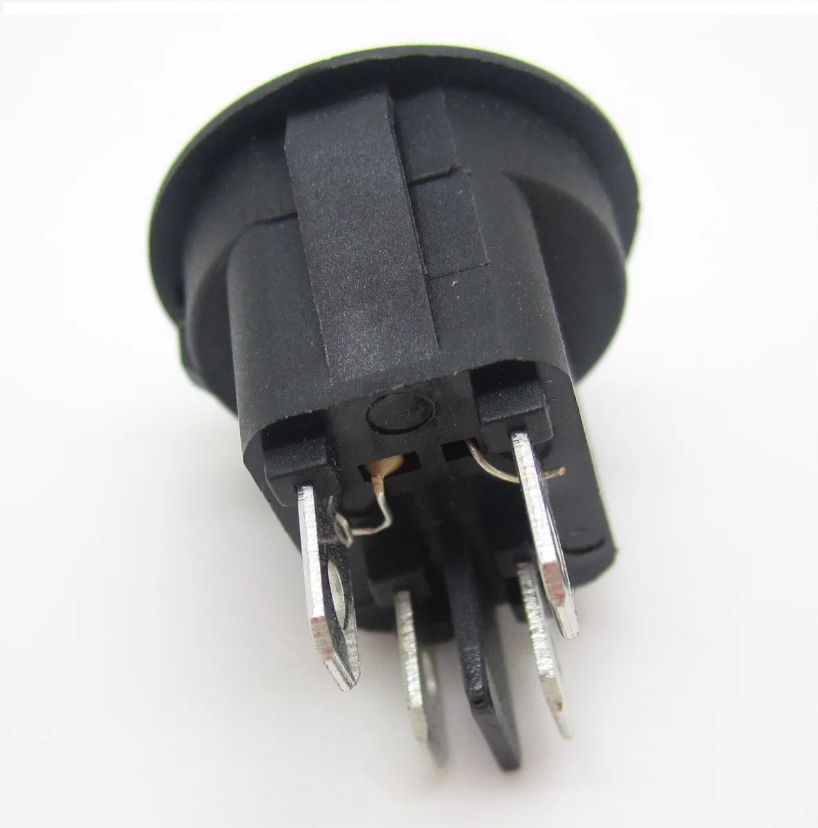  125 В двухполюсный 4 PIN ВКЛ/ВЫКЛ 2 позиции зеленый светодиод 12V перекидной