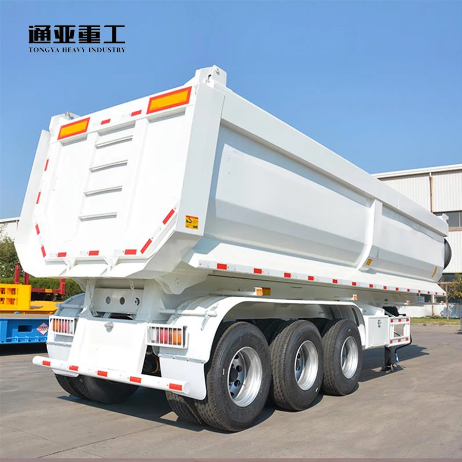 Made In China Rear Dump Semi-trailer For Sale dumper Semi-trailer Hot Selling In Africa rear Tipping Trailer With High Quality