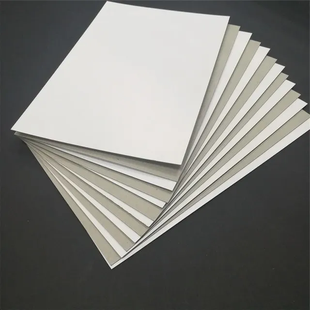 Fabricantes De Papel Triplex Board Stocklot Paper Duplex Paper Offset Printing Moisture Proof Double Side Recycled AAA Accept