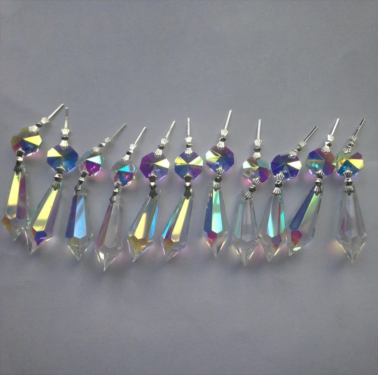 Ab crystal chandelier icicle prisms MH-12794