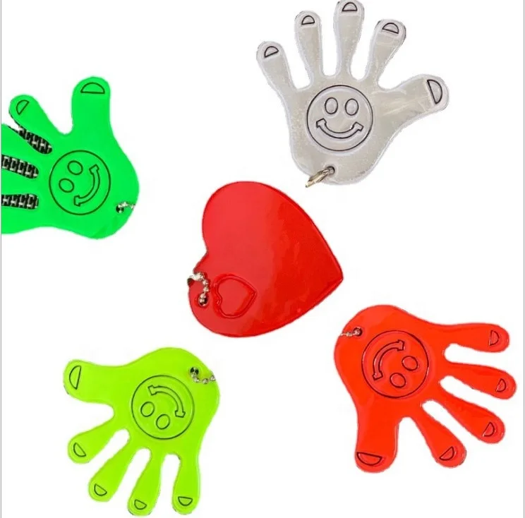 Promotional gifts reflective custom pvc motorcycle shape keychain