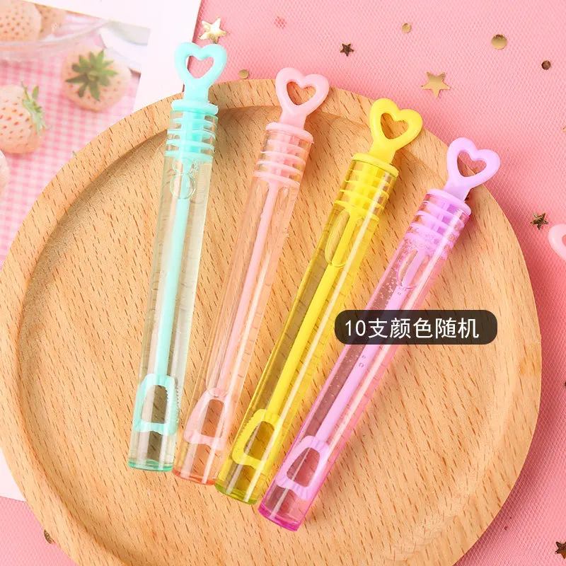 YIWU AULLAN детская мини-Пузырчатая палочка, уличная красочная пузырчатая игрушка, воздуходувка