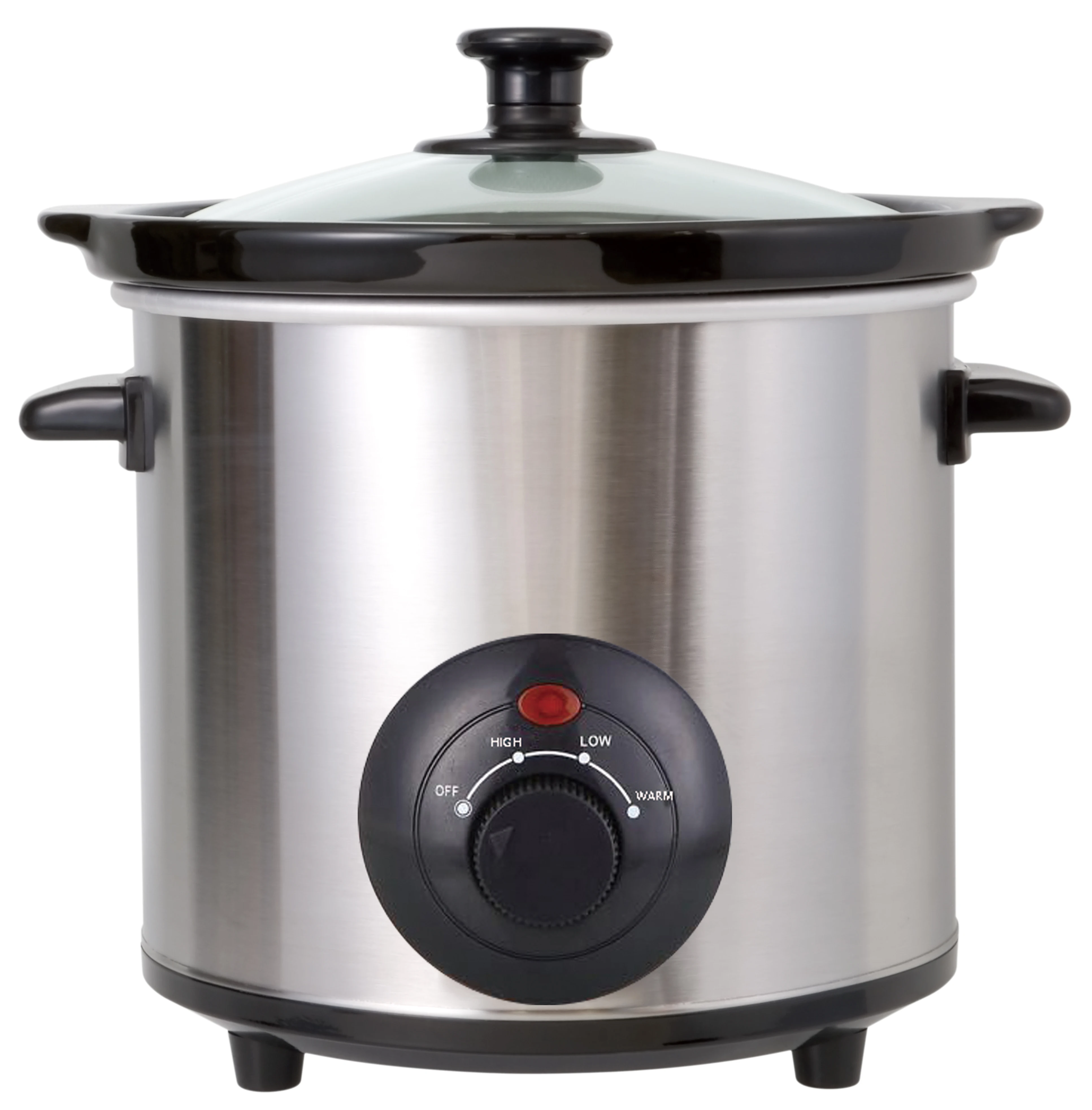 Crock Pot 6.0L 3.5L 1.5L Stainless Steel Digital Countdown Programmable Oval Electric Slow Cooker with Standard Lid