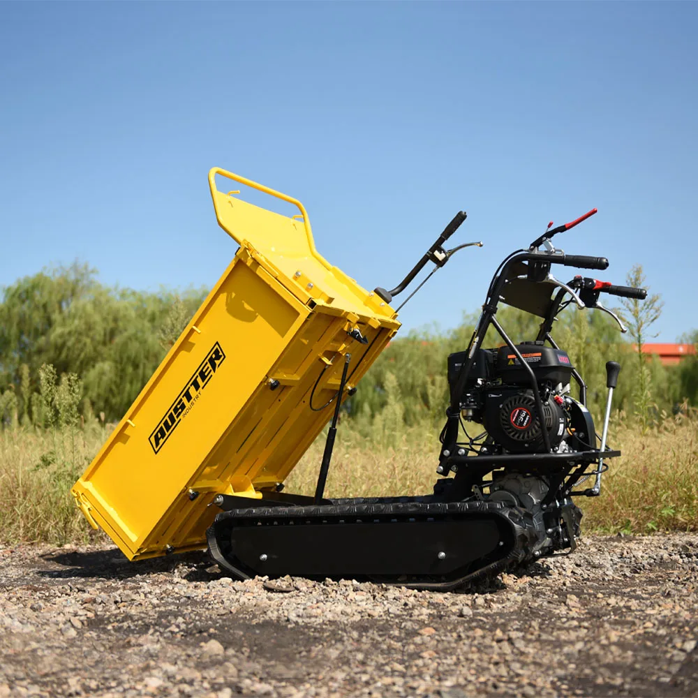 AUSTTER Wholesale hydraulic small mini dumper power wheel barrow mini dumper 500kg for Garden home Farm